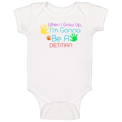 I Am Gonna Be A Dietitian Cute Baby One Piece I Am Gonna Be A Dietitian Cute Baby One Piece