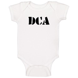 Dca Airport Identification Code Baby One Piece Dca Airport Identification Code Baby One Piece