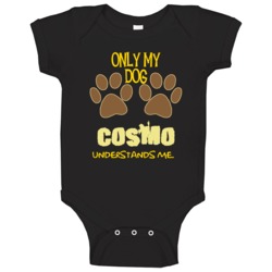 Cosmo Only My Dog Affenpinscher Understands Me Baby One Piece Cosmo Only My Dog Affenpinscher Understands Me Baby One Piece