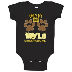 Mylo Only My Dog Affenpinscher Understands Me Baby One Piece Mylo Only My Dog Affenpinscher Understands Me Baby One Piece