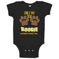 Boogie Only My Dog Affenpinscher Understands Me Baby One Piece Boogie Only My Dog Affenpinscher Understands Me Baby One Piece