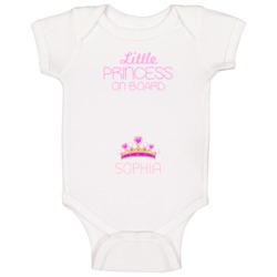 Little Princess On Board Sophia Cute Names Baby One Piece Little Princess On Board Sophia Cute Names Baby One Piece