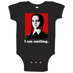 I Am Smiling Wednesday Addams Family Quotes Halloween Movie Show Baby I Am Smiling Wednesday Addams Family Quotes Halloween Movie Show Baby