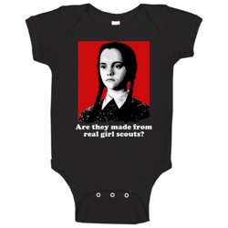 Real Girl Scouts Wednesday Addams Family Quotes Halloween Movie Show B Real Girl Scouts Wednesday Addams Family Quotes Halloween Movie Show B