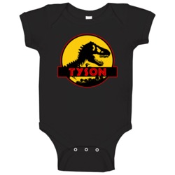 Tyson Dinosaur Jurassic Park Movie Inspired Baby One Piece Tyson Dinosaur Jurassic Park Movie Inspired Baby One Piece