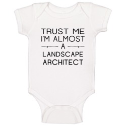 Landscape Architect Trust Me Occupation Baby One Piece Landscape Architect Trust Me Occupation Baby One Piece