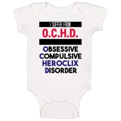 Ochd Obsessive Heroclix Disorder Favorite Sport Baby One Piece Ochd Obsessive Heroclix Disorder Favorite Sport Baby One Piece