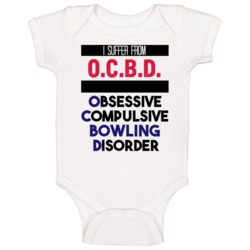Ocbd Obsessive Bowling Disorder Favorite Sport Baby One Piece Ocbd Obsessive Bowling Disorder Favorite Sport Baby One Piece