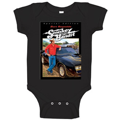Smokey And The Bandit Cool 70's Comedy Vintage Classic Movie  Fan Baby One Piece