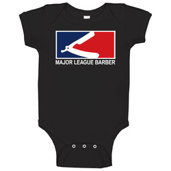 Major League Barber Baby One Piece Major League Barber Baby One Piece