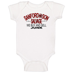 Sanford And Son Salvage Baby One Piece Sanford And Son Salvage Baby One Piece