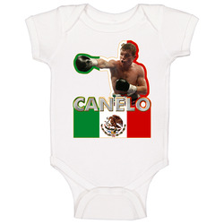 Saul El Canelo Alvarez Mexican Boxer Mexico Baby One Piece Saul El Canelo Alvarez Mexican Boxer Mexico Baby One Piece