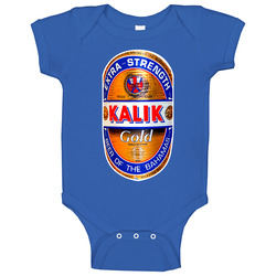 Kalik Gold Beer Bahamas Barbados Lager Baby One Piece Kalik Gold Beer Bahamas Barbados Lager Baby One Piece
