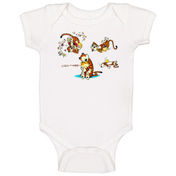 A Day In The Life Of Calvin And Hobbes Baby One Piece A Day In The Life Of Calvin And Hobbes Baby One Piece