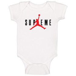 Michael Jordan Supreme X Basketball Chicago Mj Baby One Piece Michael Jordan Supreme X Basketball Chicago Mj Baby One Piece