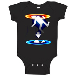Infinite Portal Loop Video Game Baby One Piece Infinite Portal Loop Video Game Baby One Piece