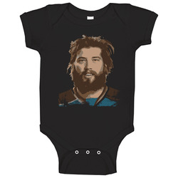 Brent Burns San Jose Sharks Hockey Baby One Piece Brent Burns San Jose Sharks Hockey Baby One Piece