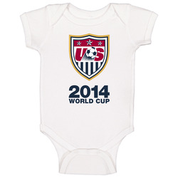 Usa 2014 World Cup Soccer Baby One Piece Usa 2014 World Cup Soccer Baby One Piece