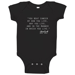 Stuart Scott Cancer Quote Baby One Piece Stuart Scott Cancer Quote Baby One Piece