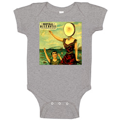 In The Aeroplane Over The Sea Neutral Milk Hotel Baby One Piece In The Aeroplane Over The Sea Neutral Milk Hotel Baby One Piece