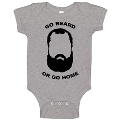 Johnny Hendricks Go Beard Or Go Home Sport Baby One Piece Johnny Hendricks Go Beard Or Go Home Sport Baby One Piece