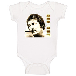 Gordon Lightfoot Music Baby One Piece Gordon Lightfoot Music Baby One Piece
