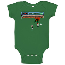 Little Mac Mike Tyson Punch Out Punchout Baby One Piece Little Mac Mike Tyson Punch Out Punchout Baby One Piece