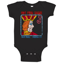 Twin Peaks One Eyed Jacks Baby One Piece Twin Peaks One Eyed Jacks Baby One Piece