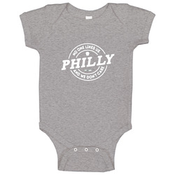 No One Likes Us And We Don't Care Philly Ultimate Philadelphia Football Eagles Phillies Eagle Fan Best Football Baby One Piece No One Likes Us And We Don't Care Philly Ultimate Philadelphia Football Eagles Phillies Eagle Fan Best Football Baby One Piece