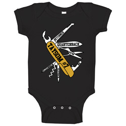 Taysom Thrill Hill Army Knife New Orleans Football Saints Funny Qb Baby One Piece Taysom Thrill Hill Army Knife New Orleans Football Saints Funny Qb Baby One Piece