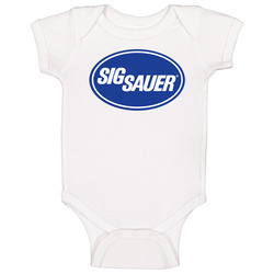 Sig Sauer Logo Baby One Piece Sig Sauer Logo Baby One Piece