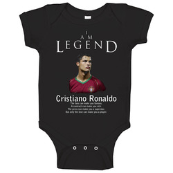 Cristiano Ronaldo Portugal Legend Soccer Futbol Baby One Piece Cristiano Ronaldo Portugal Legend Soccer Futbol Baby One Piece