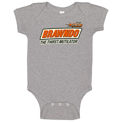 Brawndo Sports Energy Thirst Mutilator Baby One Piece Brawndo Sports Energy Thirst Mutilator Baby One Piece