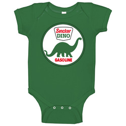 Dino Sinclair Dinosaur Oil Gasoline Retro Baby One Piece Dino Sinclair Dinosaur Oil Gasoline Retro Baby One Piece