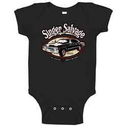 Singer Salvage Yard Car Baby One Piece Singer Salvage Yard Car Baby One Piece