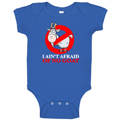 I Ain't Afraid Of No Goat Bill Murray Ghost Busters Cubs Baby One Piece I Ain't Afraid Of No Goat Bill Murray Ghost Busters Cubs Baby One Piece