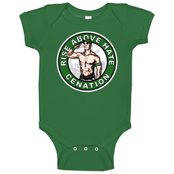 John Cena Rise Above Hate Wrestling Baby One Piece