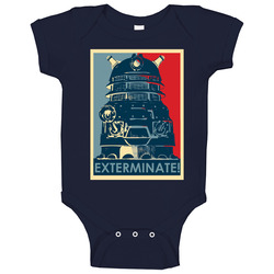 Doctor Who Dalek Baby One Piece Doctor Who Dalek Baby One Piece
