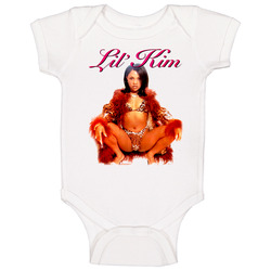 Lil Kim Poster Rap Hip Hop Baby One Piece Lil Kim Poster Rap Hip Hop Baby One Piece