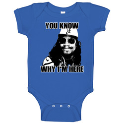 You Know Why I'm Here Marshawn Lynch Football Interview Baby One Piece You Know Why I'm Here Marshawn Lynch Football Interview Baby One Piece