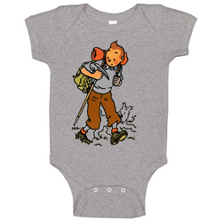 Les Aventures De Tintin Baby One Piece