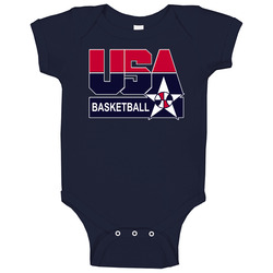 Usa Basketball Logo Baby One Piece Usa Basketball Logo Baby One Piece