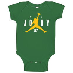 Jordy Nelson White Lightning Green Bay Air Jordan 87 Football Baby One Piece Jordy Nelson White Lightning Green Bay Air Jordan 87 Football Baby One Piece