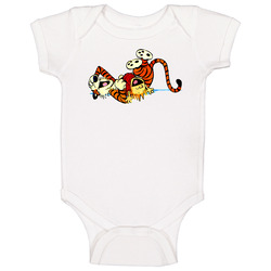 Calvin And Hobbes Silly Funny Baby One Piece Calvin And Hobbes Silly Funny Baby One Piece