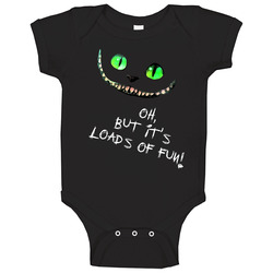 Alice In Wonderland Movie Cheshire Cat Baby One Piece