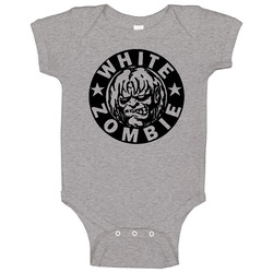 White Zombie Music Baby One Piece White Zombie Music Baby One Piece