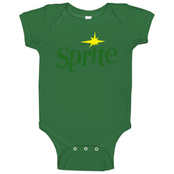 Sprite Drink Retro Baby One Piece Sprite Drink Retro Baby One Piece