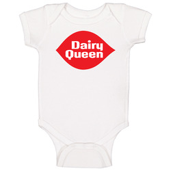 Dairy Queen Classic Logo Baby One Piece
