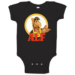 Alf Cartoon 80s Baby One Piece Alf Cartoon 80s Baby One Piece