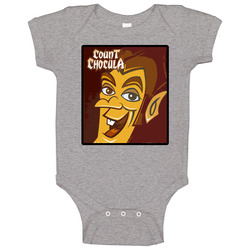 Count Chocula Cereal Box Cartoon Baby One Piece Count Chocula Cereal Box Cartoon Baby One Piece
